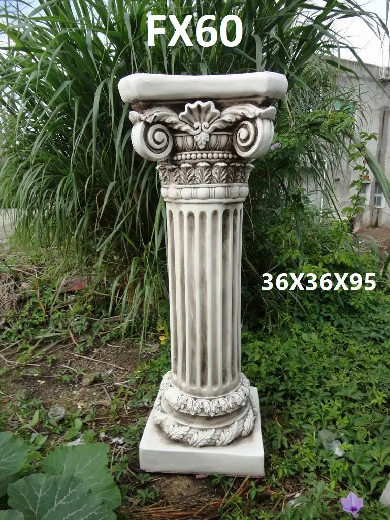 פסל גינה –  עמוד רומאי גבוה 95 ס"מ